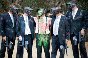 День народження на пейнтбол